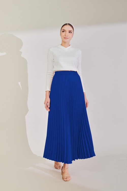 She Dazzle | Malaysia Online Fashion | Blouse | Suit | Pants | Skirts |  Long Dress | SHOP ALL Bianca Skirt In Royal Blue