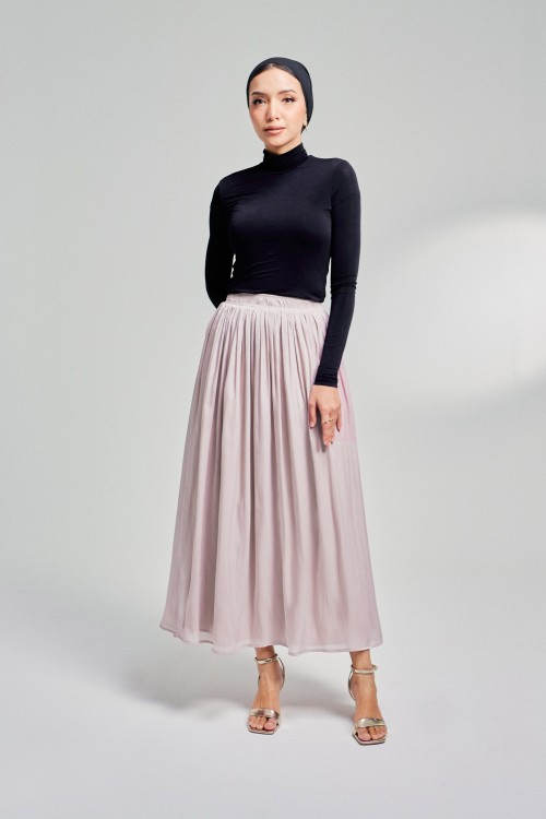 Liara Skirt In Soft Mauve