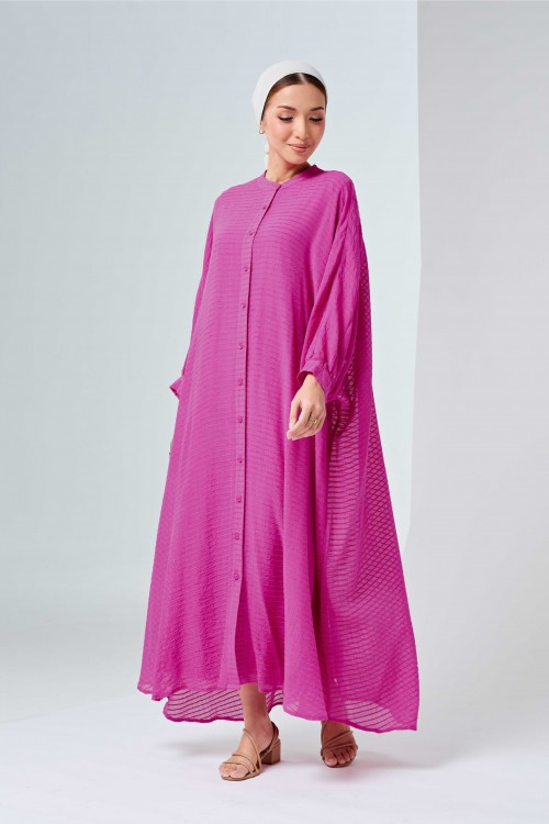 Darina Caftan In Hotpink